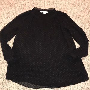 Diane von Furstenberg Black Dot Blouse
